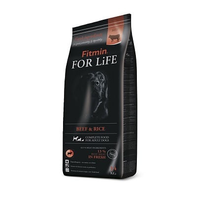 Fitmin dog For Life Beef & Rice  14 kg