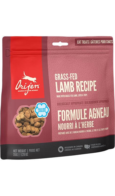 Orijen FD Treat Grass-Fed Lamb Recipe Cat 35g przysmak dla kota 