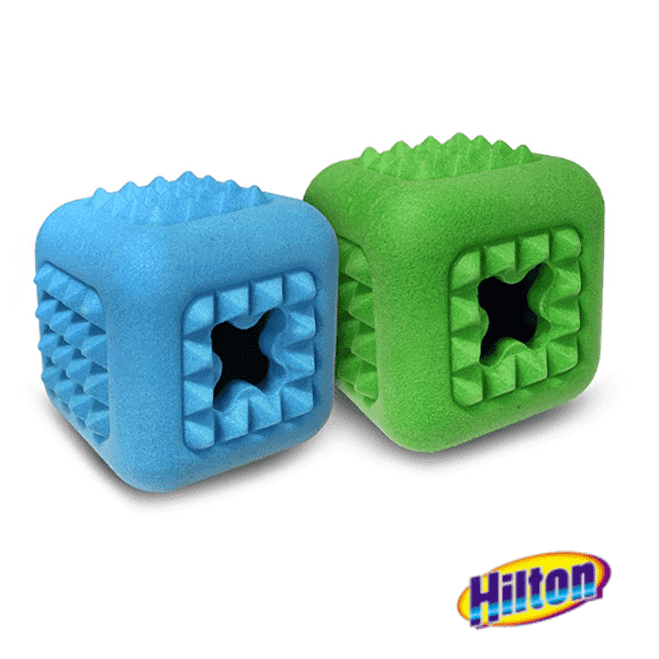 Hilton Dental cube 7cm kostka zabawka dla psa
